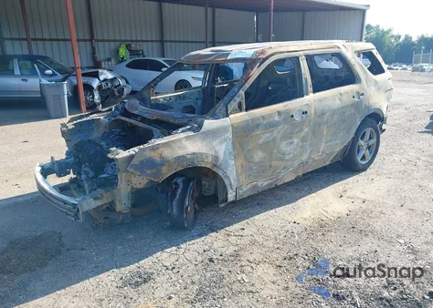 2018 Ford Explorer z USA, uszkodzony, nr VIN 1FM5K7B80JGA58836